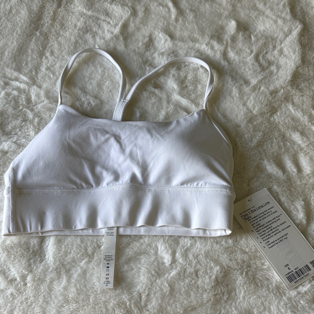 Lululemon Athletica Long Line Nulu. Bra- NWT- size 6